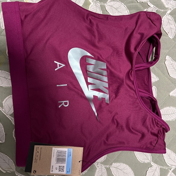 Nike Other - NIKE AIR DRI-FIT SWOOSH MEDIUM-SUPPORT HIGH-NECK SPORTS BRA - WOMEN'S